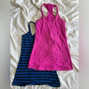 Lululemon workout tops size 4